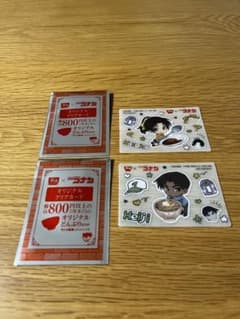 すき家　コナン　オリジナルクリアカードのサムネイル