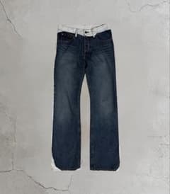 パンツ hussein chalayan Archive Layered Jeans S/S2003 Hussein Chalayan tyvek denim - メルカリ