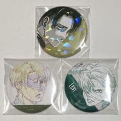 進撃の巨人 リヴァイ 原画 缶バッジ Anique MAPPA TSUTAYA - メルカリ