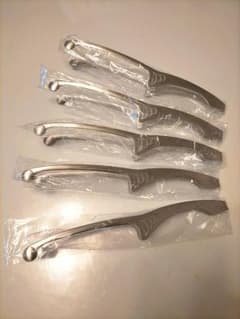 シンポ製 焼き肉トング クレーバートング ステンレス SHINPO 5本セット