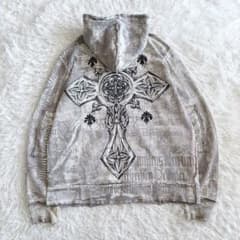 archive AFFLICTION cross zip hoodie Y2K - メルカリ