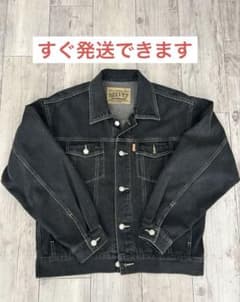 BELVET Washed Black Denim デニムジャケットのサムネイル