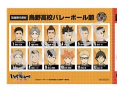 第6弾　『劇場版ハイキュー!! ゴミ捨て場の決戦』選手名鑑風ブロマイドのサムネイル