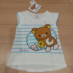 リラックマ Tシャツ 110cm ホワイト　UNIQLOのサムネイル