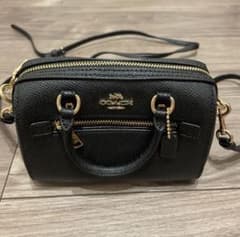 COACH ブラック ミニショルダーバッグのサムネイル