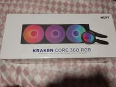 簡易水冷 AIO CPUクーラー NZXT KRAKEN CORE360RGBのサムネイル