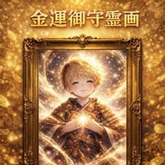 座敷わらし【キンちゃん 覚醒】 金運 最強 お守り 霊画 チョウピラコ