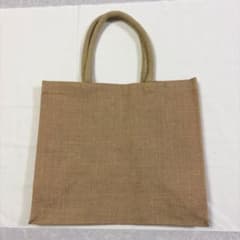 無印良品 ジュート素材 トートバッグ オレンジのサムネイル