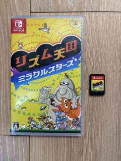 【美品】リズム天国 ミラクルスターズ【switch】のサムネイル