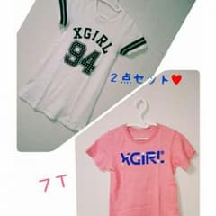 X-girl stagesTシャツ&ワンピセット♥のサムネイル