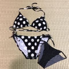 水着 ビキニ ロキシー サイズL インナー付きのサムネイル