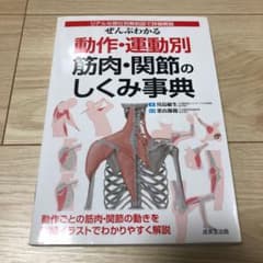 ぜんぶわかる動作・運動別筋肉・関節のしくみ事典 : リアルな部位別解剖図で詳細…のサムネイル