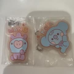 BT21 아크릴 키홀더 MANG KOYA 2종 세트