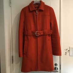 Gucci グッチ コート 美品 ウール アプリコット オレンジ - メルカリ