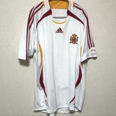 正規品】2006 スペイン代表 アウェイ ユニフォームXL ドイツW杯 - メルカリ