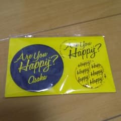 Are You Happy？ バッジ 【値下げ】のサムネイル