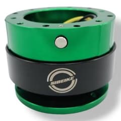 グリーン】SIBEIKE クイックリリース レンチン音鳴る ステアリングボス