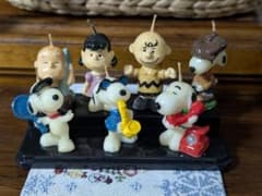 【ビンテージ】1960’sスヌーピー クラシックドール キャンドル7種セットのサムネイル