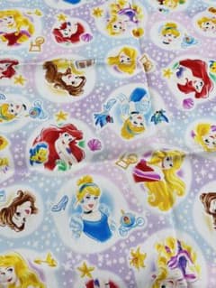 プリンセス　生地　ハギレのサムネイル