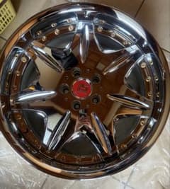 WORK LS207 20インチ 8.5J クロームホイール 1本 - メルカリ