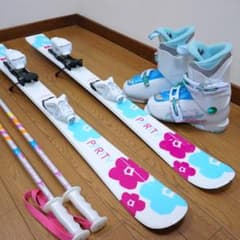 メンテ済 100cm 靴20cm P.PRITY スキーセット - メルカリ