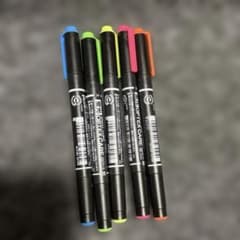 ZEBRA OPTEX CARE 蛍光ペン 5本セットのサムネイル