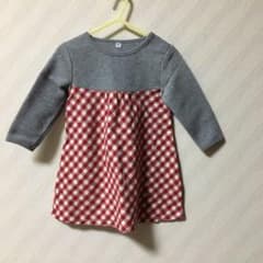 無印良品 ワンピース秋冬 80のサムネイル