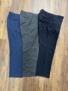 ユニクロ　感動パンツ　3本セット　ダブル仕上のサムネイル