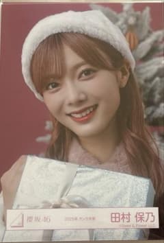 櫻坂46 田村保乃 2025年 サンタ衣装 生写真のサムネイル