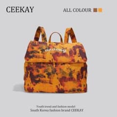 CEEKAY オレンジ系カモフラージュリュックのサムネイル
