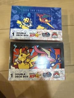 WCS2026 サンフランシスコ限定 ダブルデッキボックス 2種セット - メルカリ