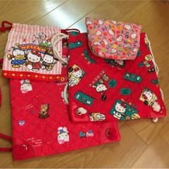 キティちゃん巾着リュックセット！のサムネイル