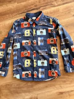 Paul Smith Junior カメラ柄 長袖シャツ 150cmのサムネイル