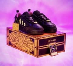 adidas 遊戯王 スニーカー  限定英語版ブラックマジシャン付属のサムネイル