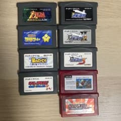 ゲームボーイアドバンス ソフト 9本セットのサムネイル