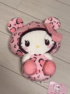 PANDA HELLO KITTY ぬいぐるみ ヒョウ柄のサムネイル