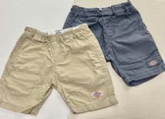 Dickies 半ズボン 2点　95cm ベビー　ハーフパンツ　ディッキーズのサムネイル
