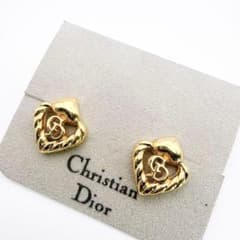 3100-3 極美品✨ Dior ピアス CD ロゴ 希少 - メルカリ