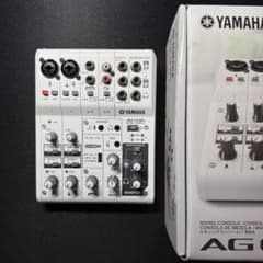 【美品】YAMAHA AG06 本体 動作確認済 ホワイト 箱付き 美品】YAMAHA AG06 本体 動作確認済 ホワイト 箱付き - メルカリ