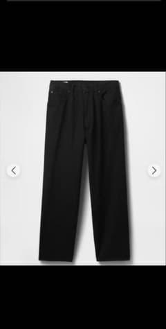gap スーパーバギーデニム　ブラックのサムネイル