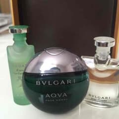 新品未開封☆BVLGARI  ミニボトル 3個セットのサムネイル