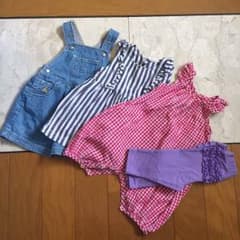値下げ*4-6month Petit bateauなど4点のサムネイル