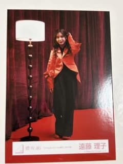 遠藤 理子2025 生写真 unhappybirthday構文 赤 ヒキのサムネイル