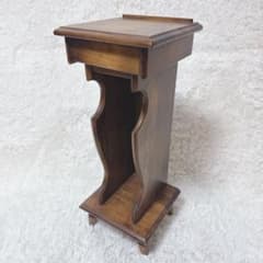 希少 カリモク Karimoku 花台 電話台 アンティーク レトロ - メルカリ