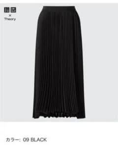 UNIQLO ユニクロ×セオリー　プリーツラップスカート　S sizeのサムネイル