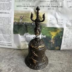 仏教法器 三清手揺鈴 法鈴 道鈴 金属工芸品 仏教法器 三清手揺鈴 法鈴 道鈴 金属工芸品 - メルカリ