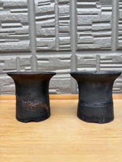 かみ山陶器　信楽焼　植木鉢 2個セット 陶器 塊根　コーデックス アガベ　パキポのサムネイル
