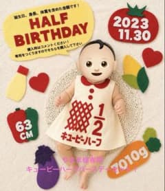 やまま様専用キューピーハーフバースデー衣装セット！のサムネイル
