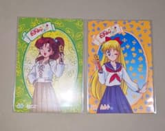 Pretty Guardian Sailor Moon S Carddass Makoto Kino, Minako Aino, Amada