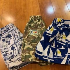 男の子　ハーフパンツ　3枚セットのサムネイル